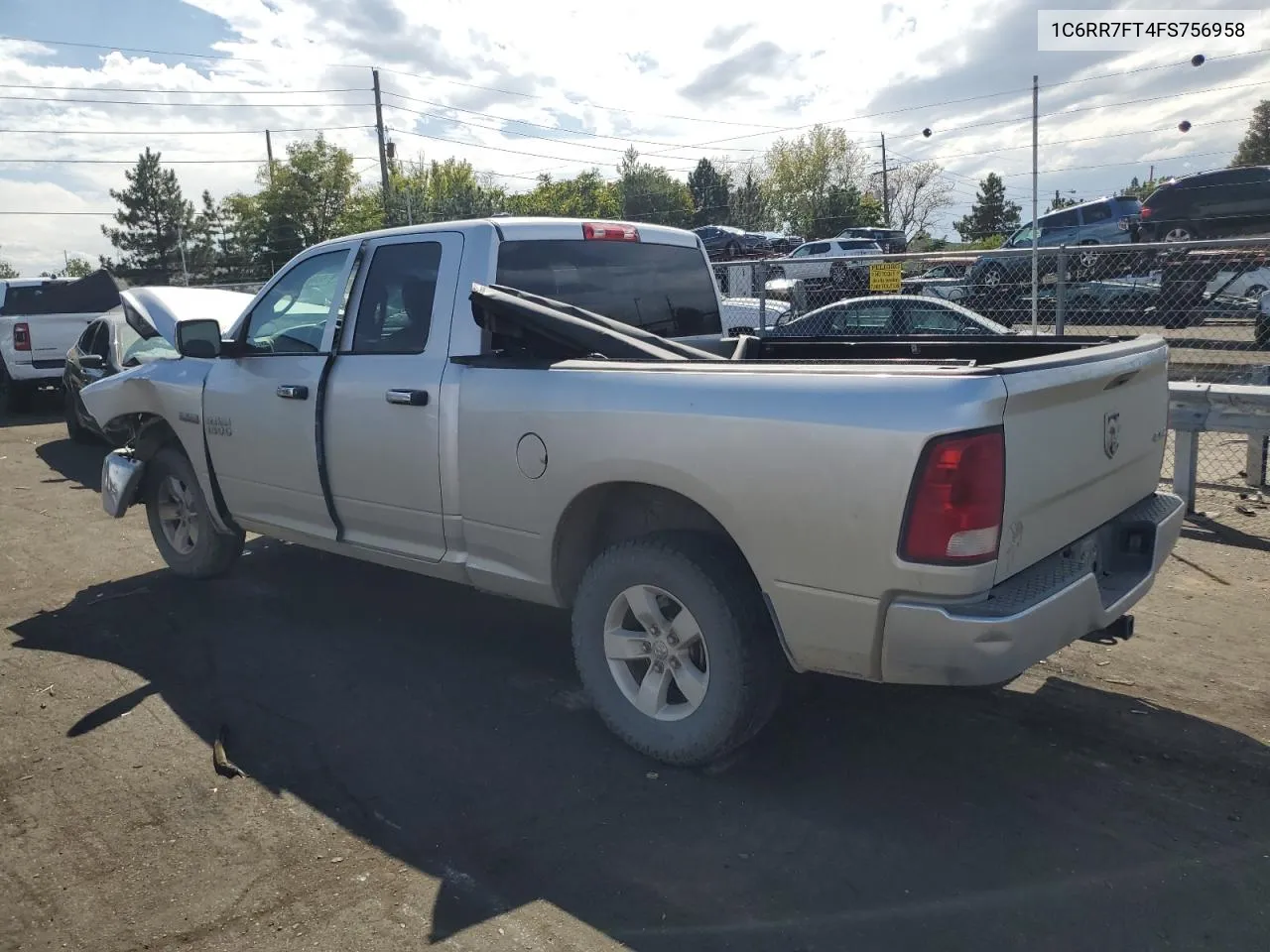 2015 Ram 1500 St VIN: 1C6RR7FT4FS756958 Lot: 69863064