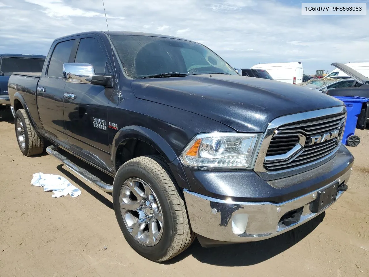 2015 Ram 1500 Laramie VIN: 1C6RR7VT9FS653083 Lot: 69993044