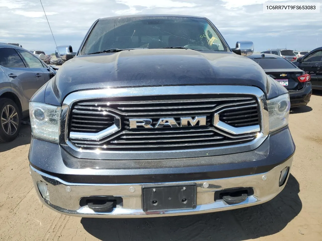 2015 Ram 1500 Laramie VIN: 1C6RR7VT9FS653083 Lot: 69993044