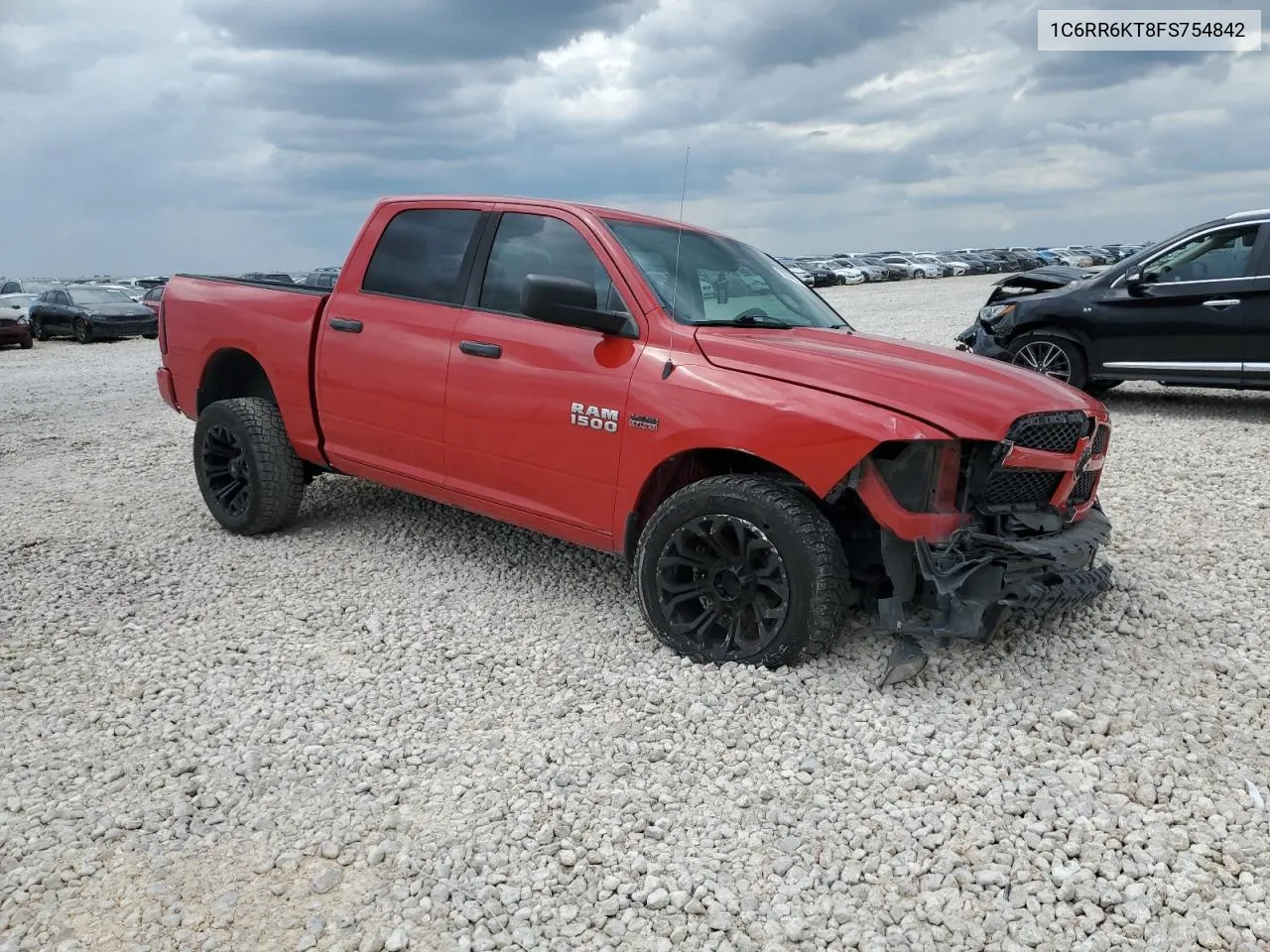 2015 Ram 1500 St VIN: 1C6RR6KT8FS754842 Lot: 70044844