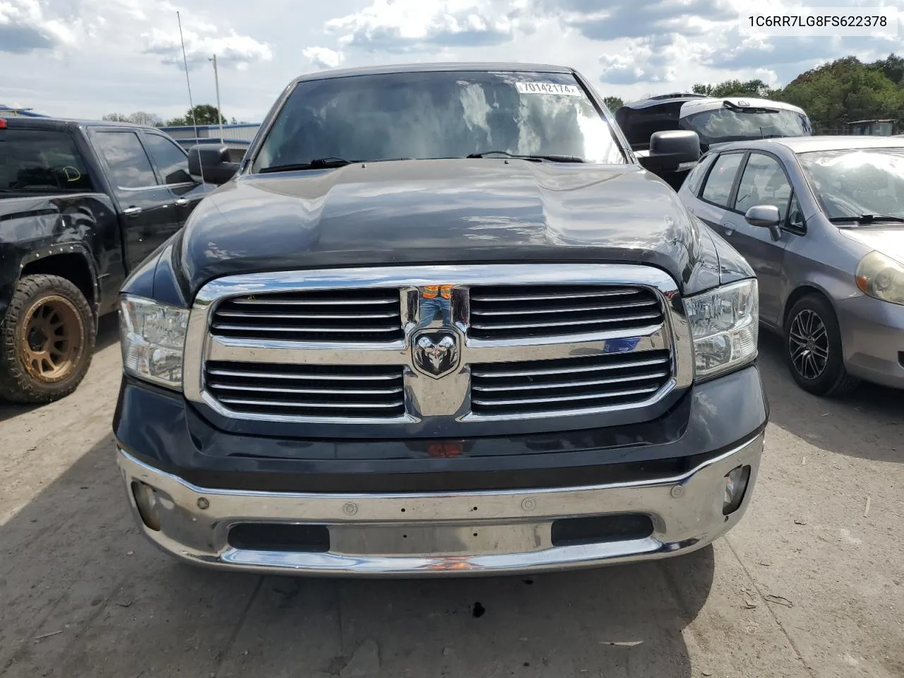 2015 Ram 1500 Slt VIN: 1C6RR7LG8FS622378 Lot: 70142174