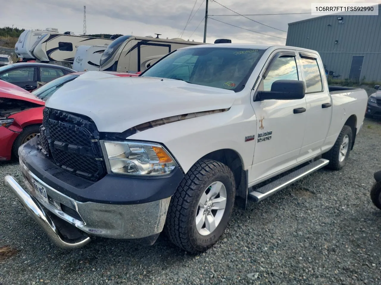 2015 Ram 1500 St VIN: 1C6RR7FT1FS592990 Lot: 70204264