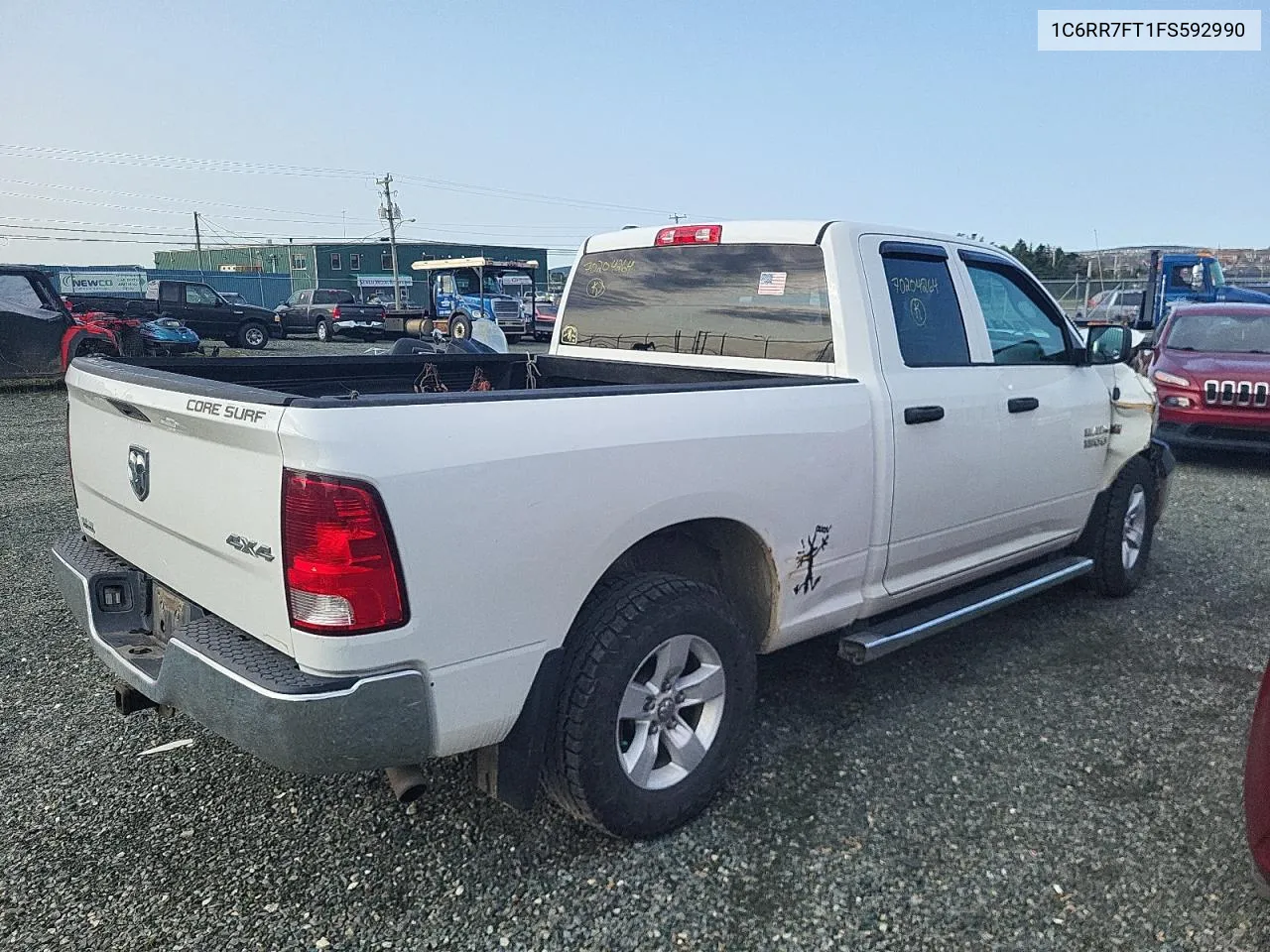 1C6RR7FT1FS592990 2015 Ram 1500 St