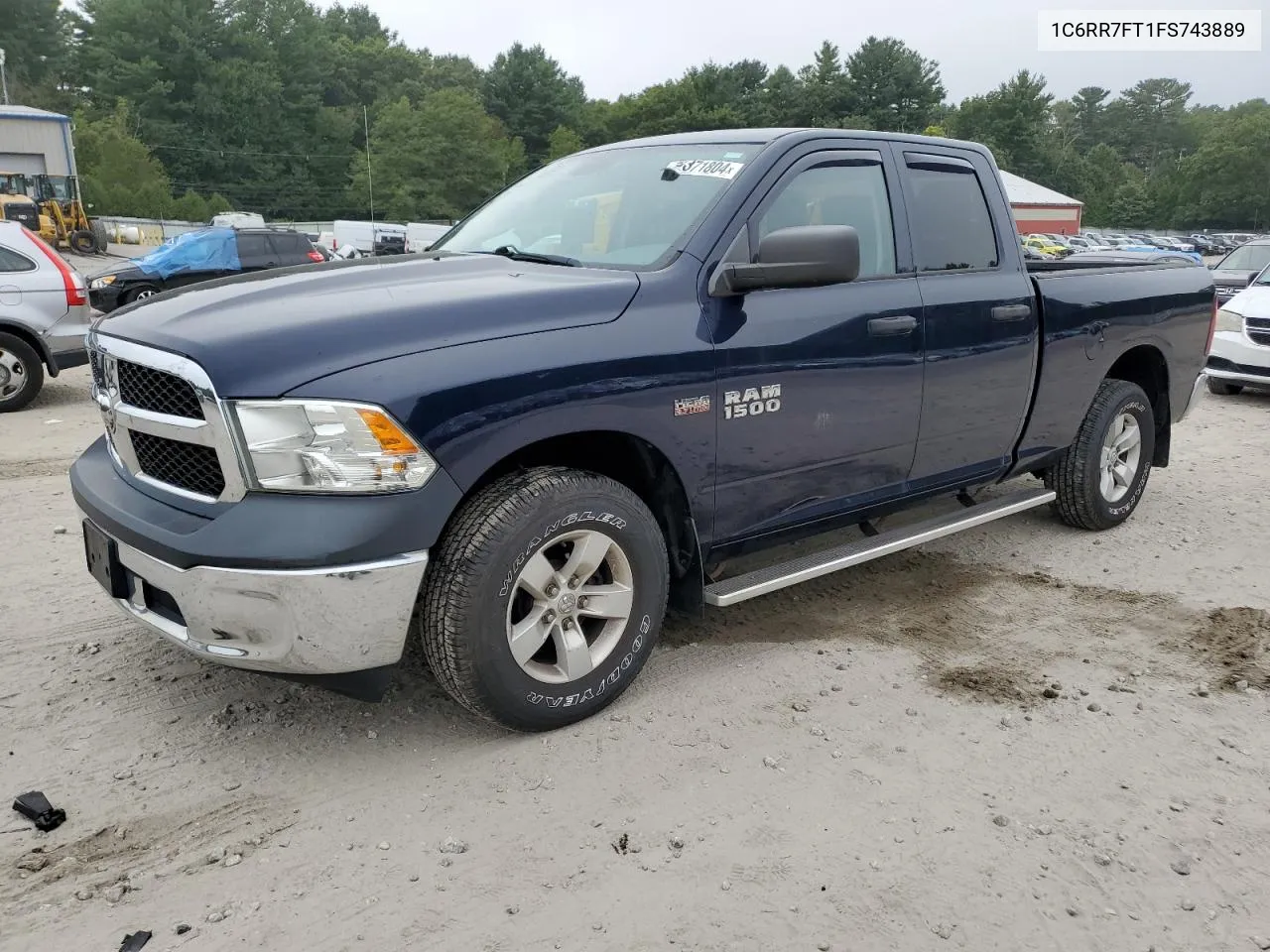 2015 Ram 1500 St VIN: 1C6RR7FT1FS743889 Lot: 70371804