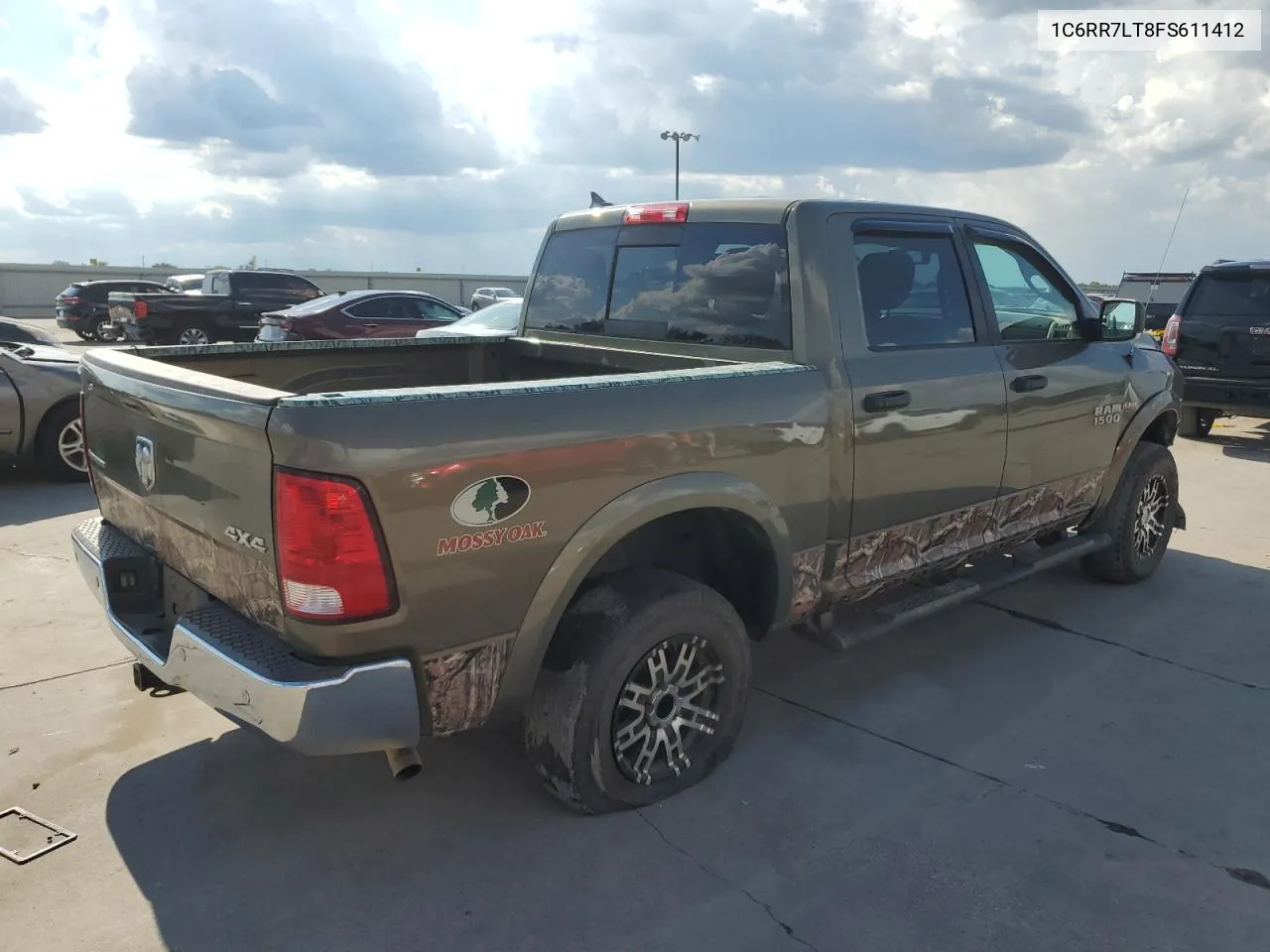 1C6RR7LT8FS611412 2015 Ram 1500 Slt