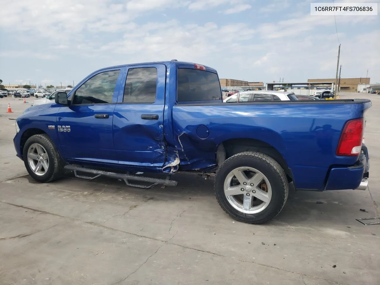 1C6RR7FT4FS706836 2015 Ram 1500 St