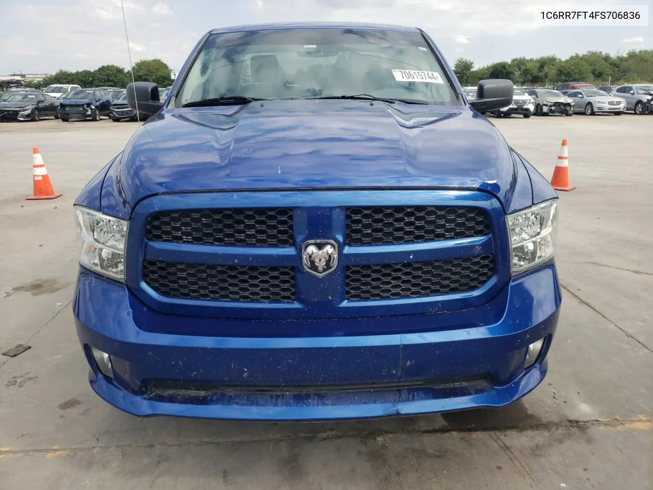 2015 Ram 1500 St VIN: 1C6RR7FT4FS706836 Lot: 70615744