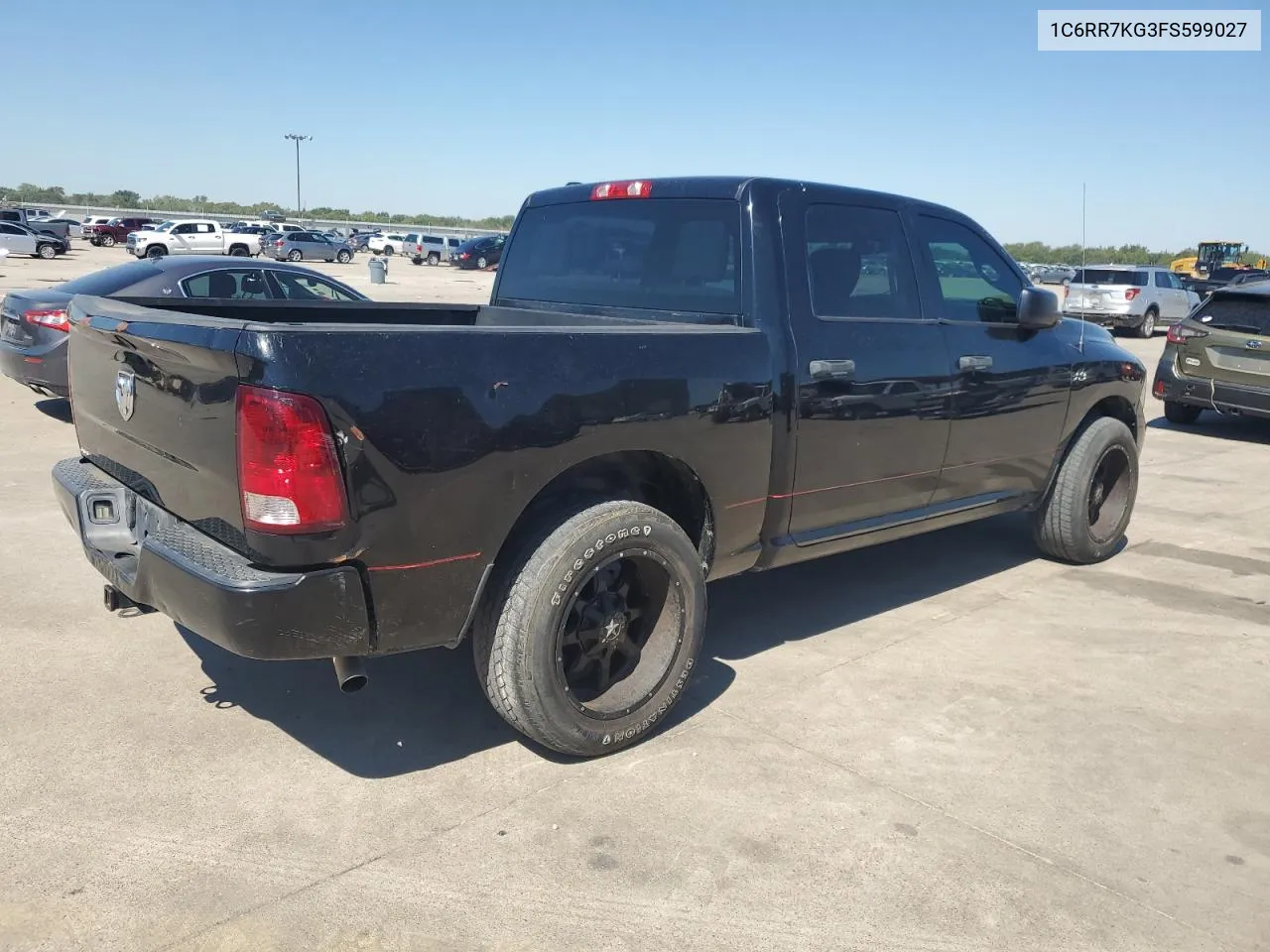 1C6RR7KG3FS599027 2015 Ram 1500 St