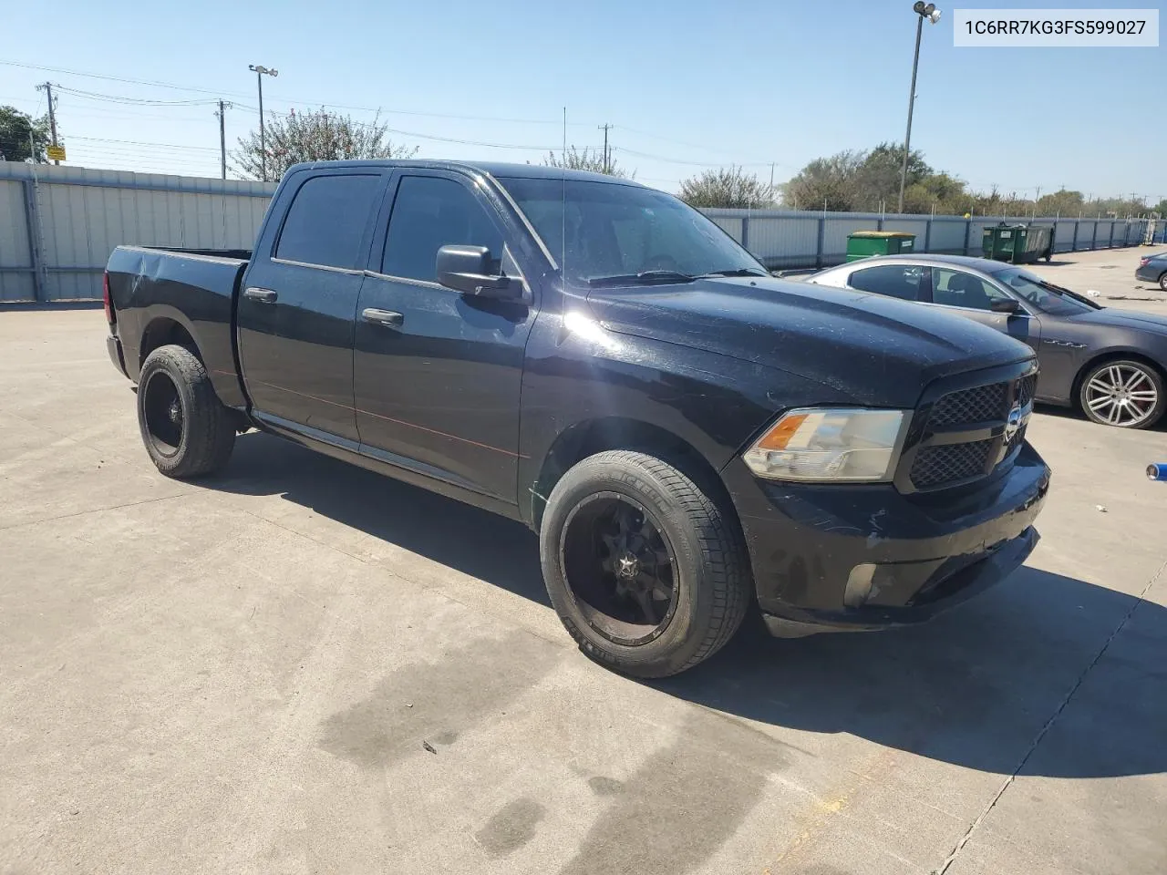 2015 Ram 1500 St VIN: 1C6RR7KG3FS599027 Lot: 70656084