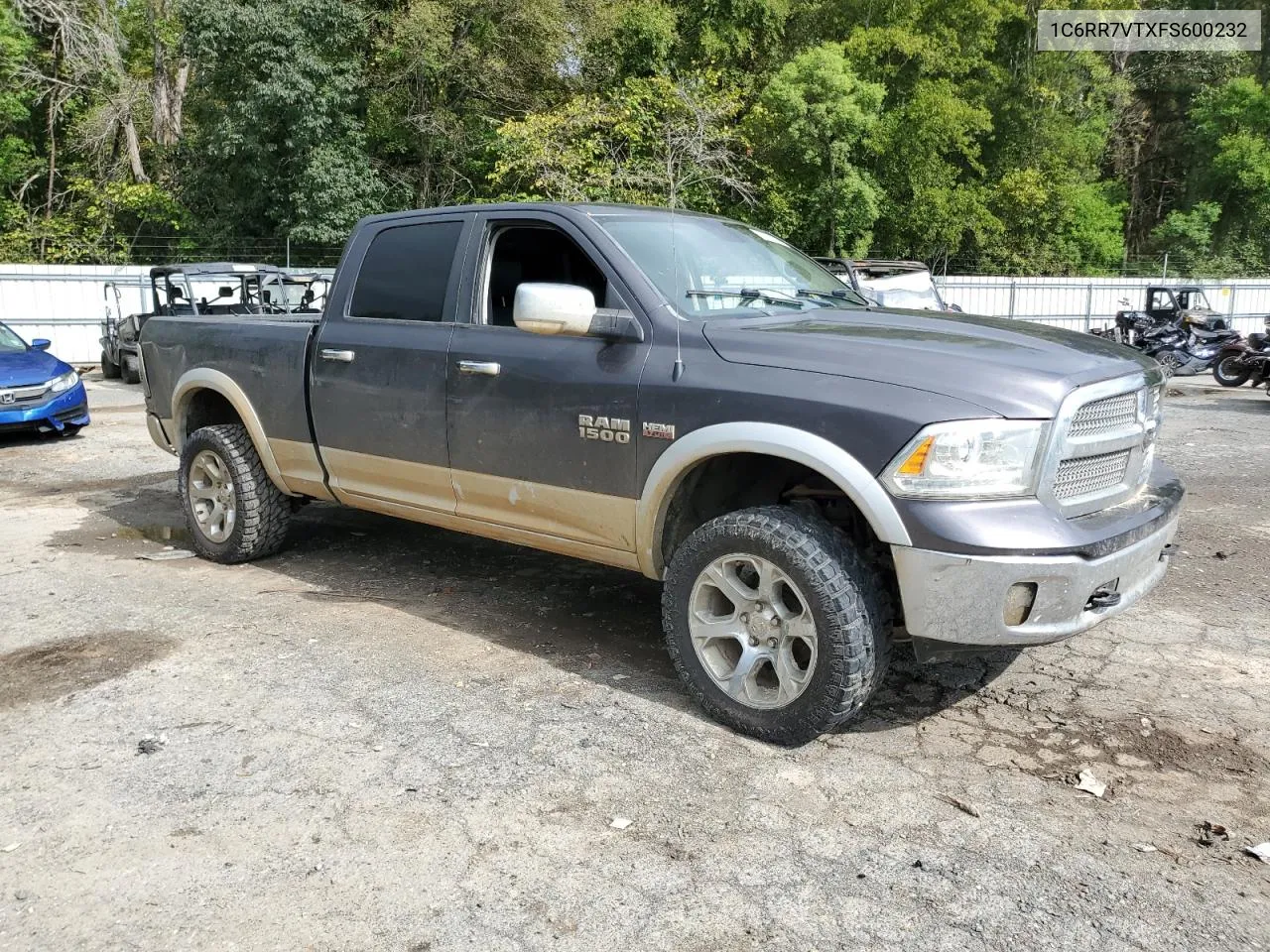 2015 Ram 1500 Laramie VIN: 1C6RR7VTXFS600232 Lot: 70787744