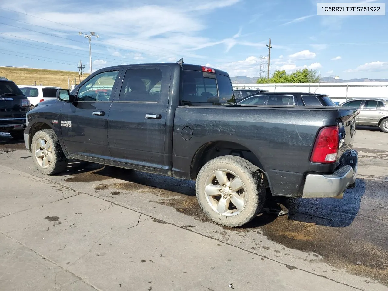 2015 Ram 1500 Slt VIN: 1C6RR7LT7FS751922 Lot: 70791694