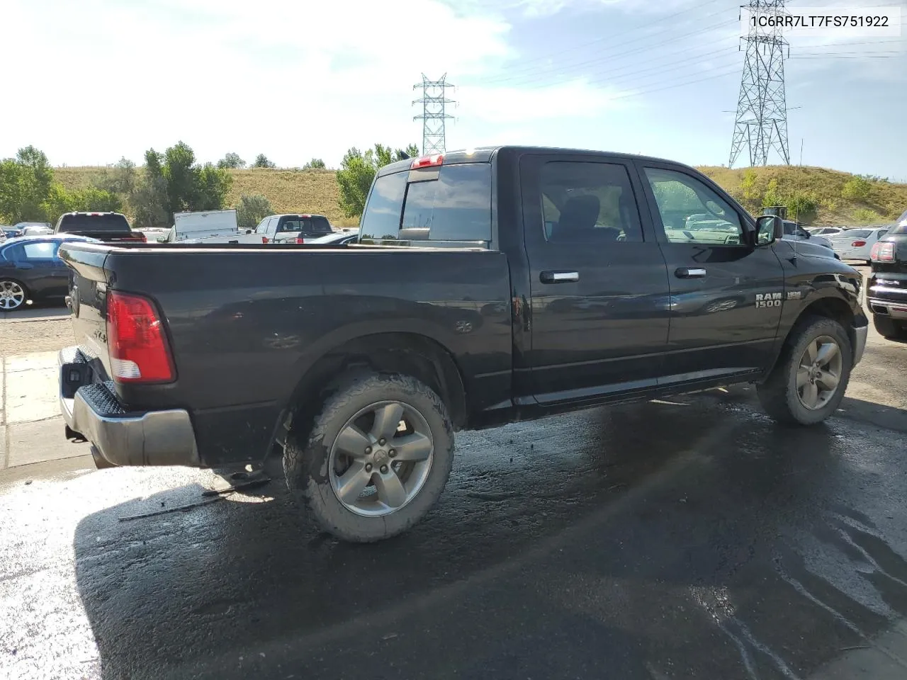 1C6RR7LT7FS751922 2015 Ram 1500 Slt