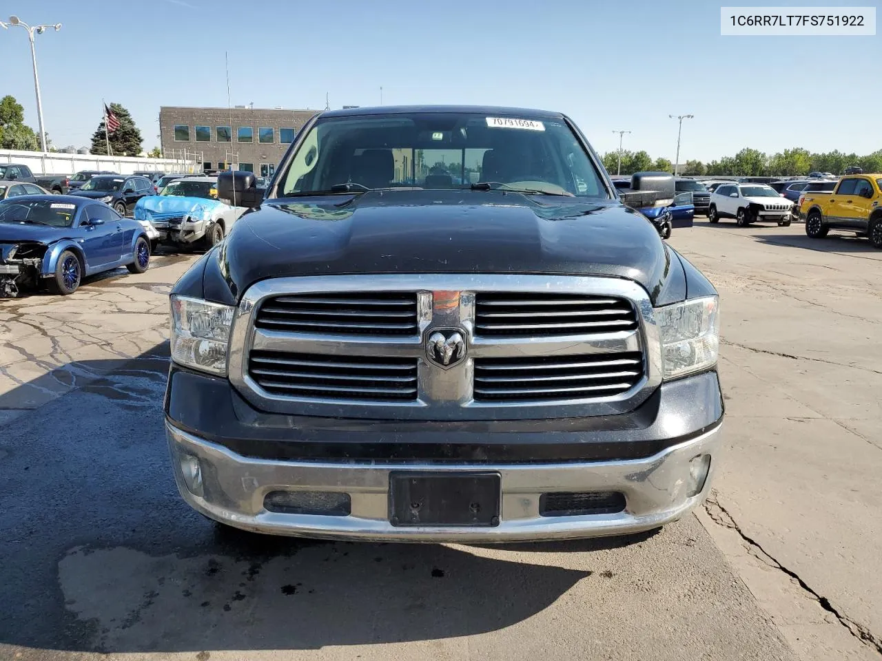 2015 Ram 1500 Slt VIN: 1C6RR7LT7FS751922 Lot: 70791694