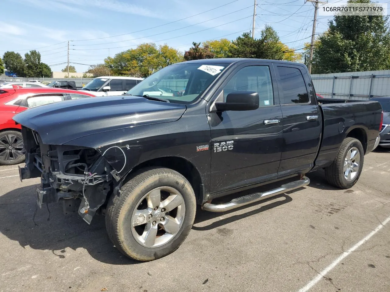 2015 Ram 1500 Slt VIN: 1C6RR7GT1FS771979 Lot: 71048974