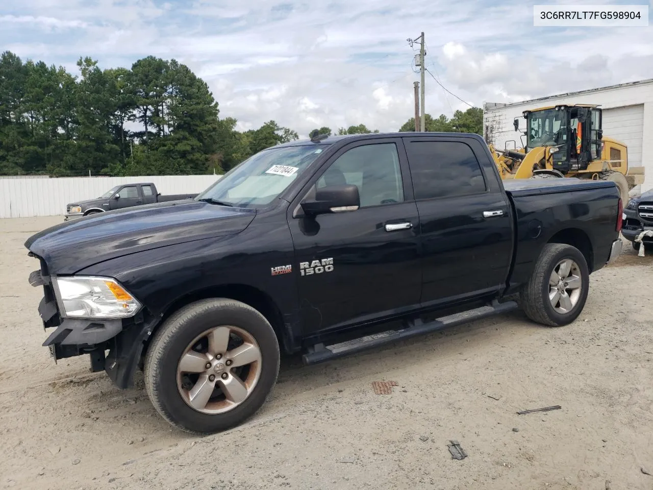 2015 Ram 1500 Slt VIN: 3C6RR7LT7FG598904 Lot: 71221844