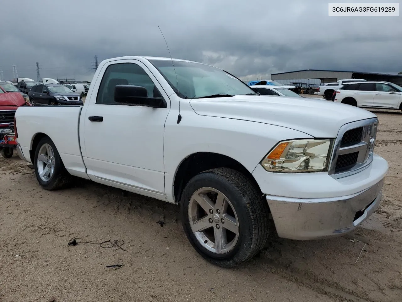 2015 Ram 1500 St VIN: 3C6JR6AG3FG619289 Lot: 71230894