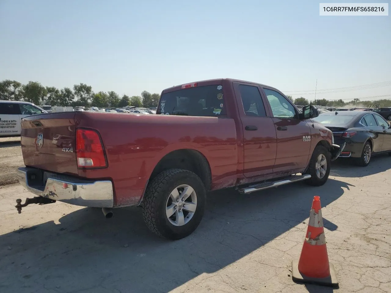 2015 Ram 1500 St VIN: 1C6RR7FM6FS658216 Lot: 71409074