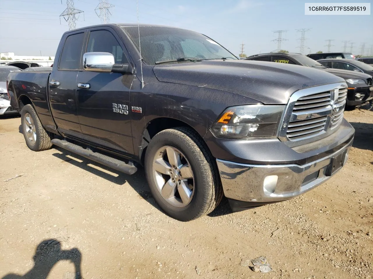 2015 Ram 1500 Slt VIN: 1C6RR6GT7FS589519 Lot: 71437014