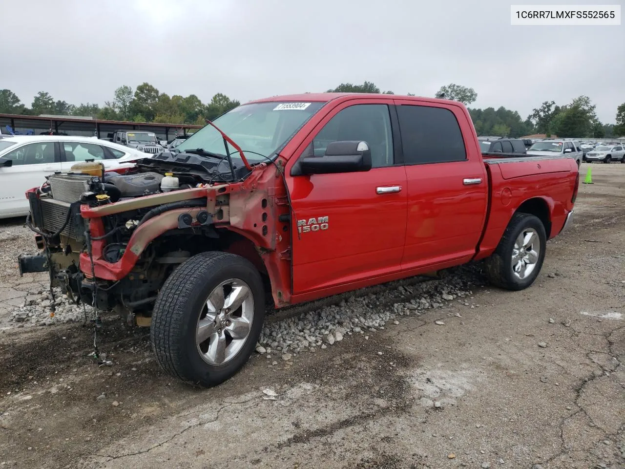 2015 Ram 1500 Slt VIN: 1C6RR7LMXFS552565 Lot: 71553904