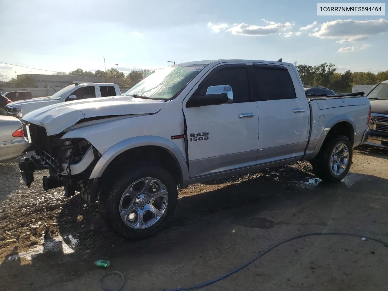 2015 Ram 1500 Laramie VIN: 1C6RR7NM9FS594464 Lot: 71572744