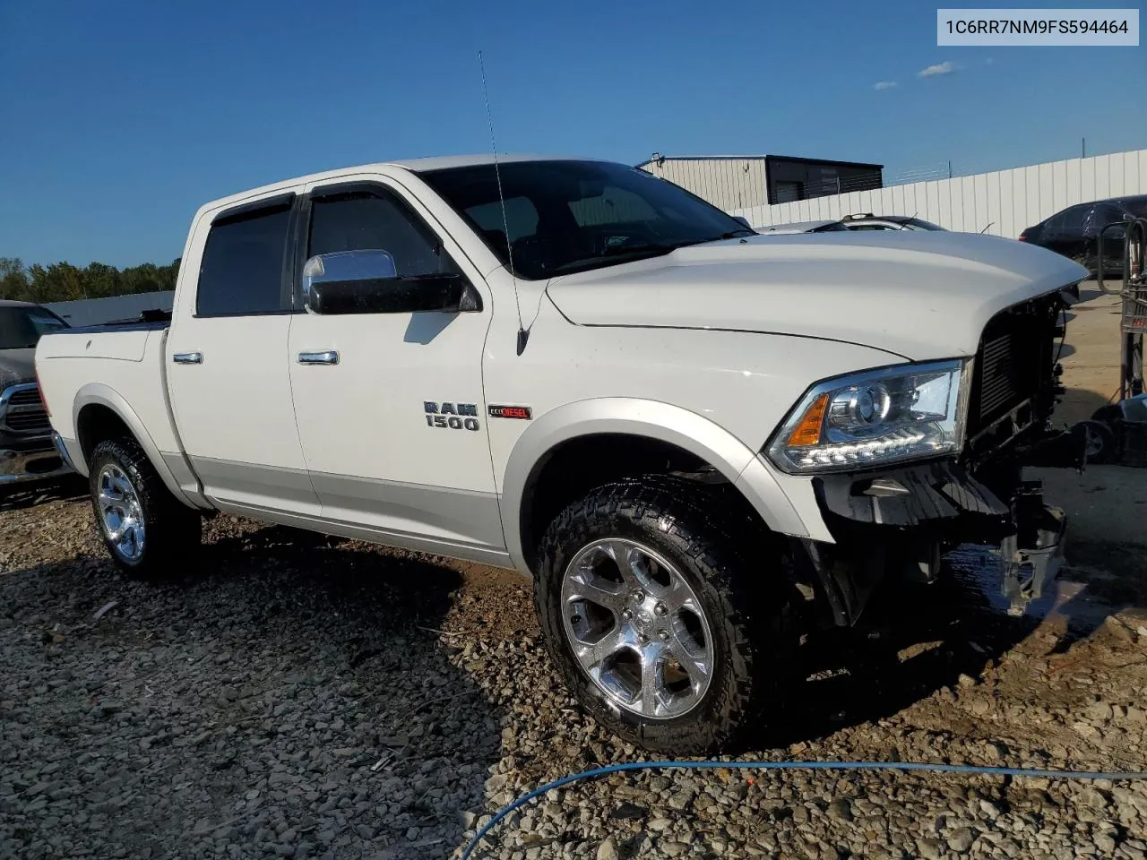 2015 Ram 1500 Laramie VIN: 1C6RR7NM9FS594464 Lot: 71572744