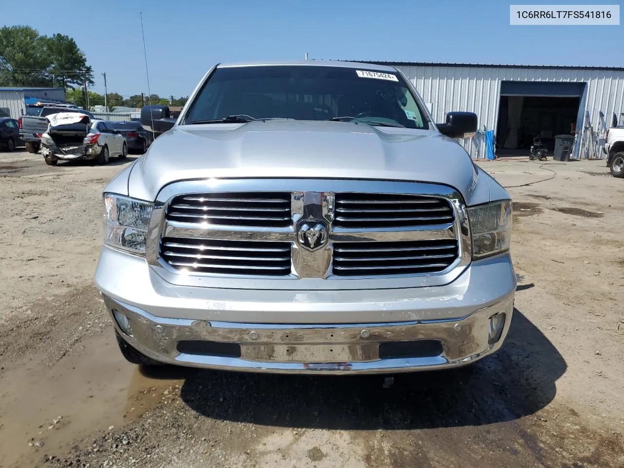 2015 Ram 1500 Slt VIN: 1C6RR6LT7FS541816 Lot: 71675424