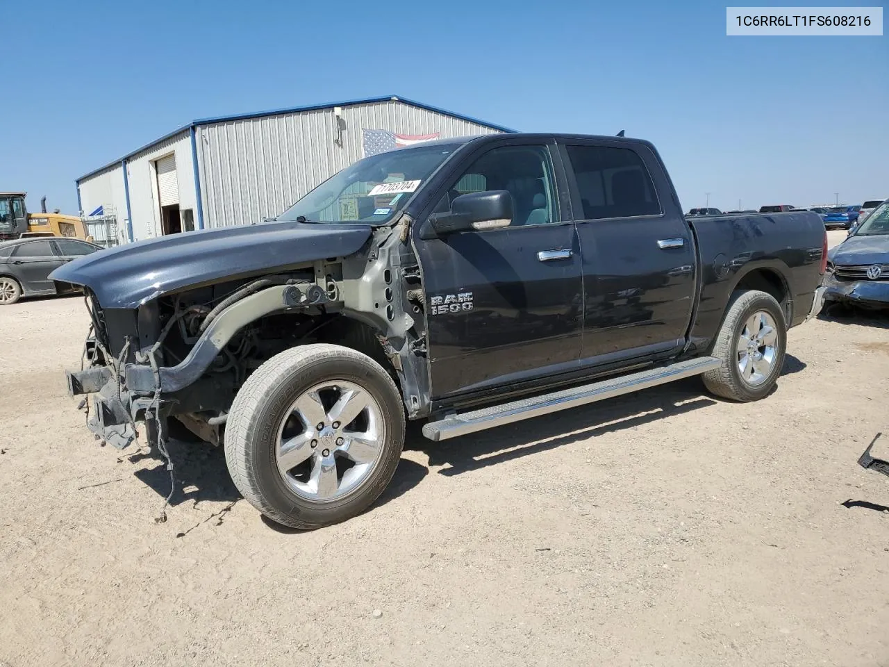 1C6RR6LT1FS608216 2015 Ram 1500 Slt