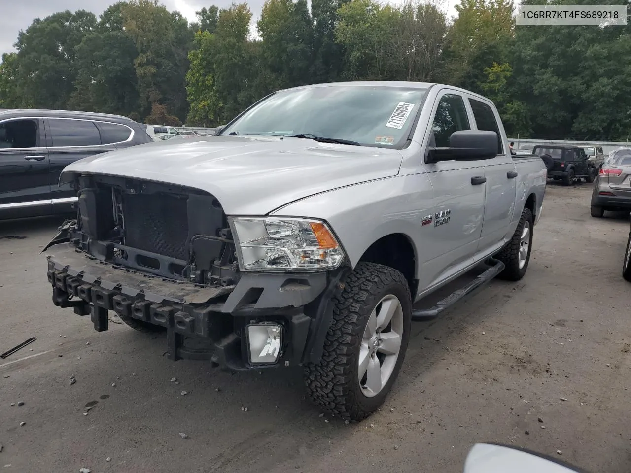 2015 Ram 1500 St VIN: 1C6RR7KT4FS689218 Lot: 71760894