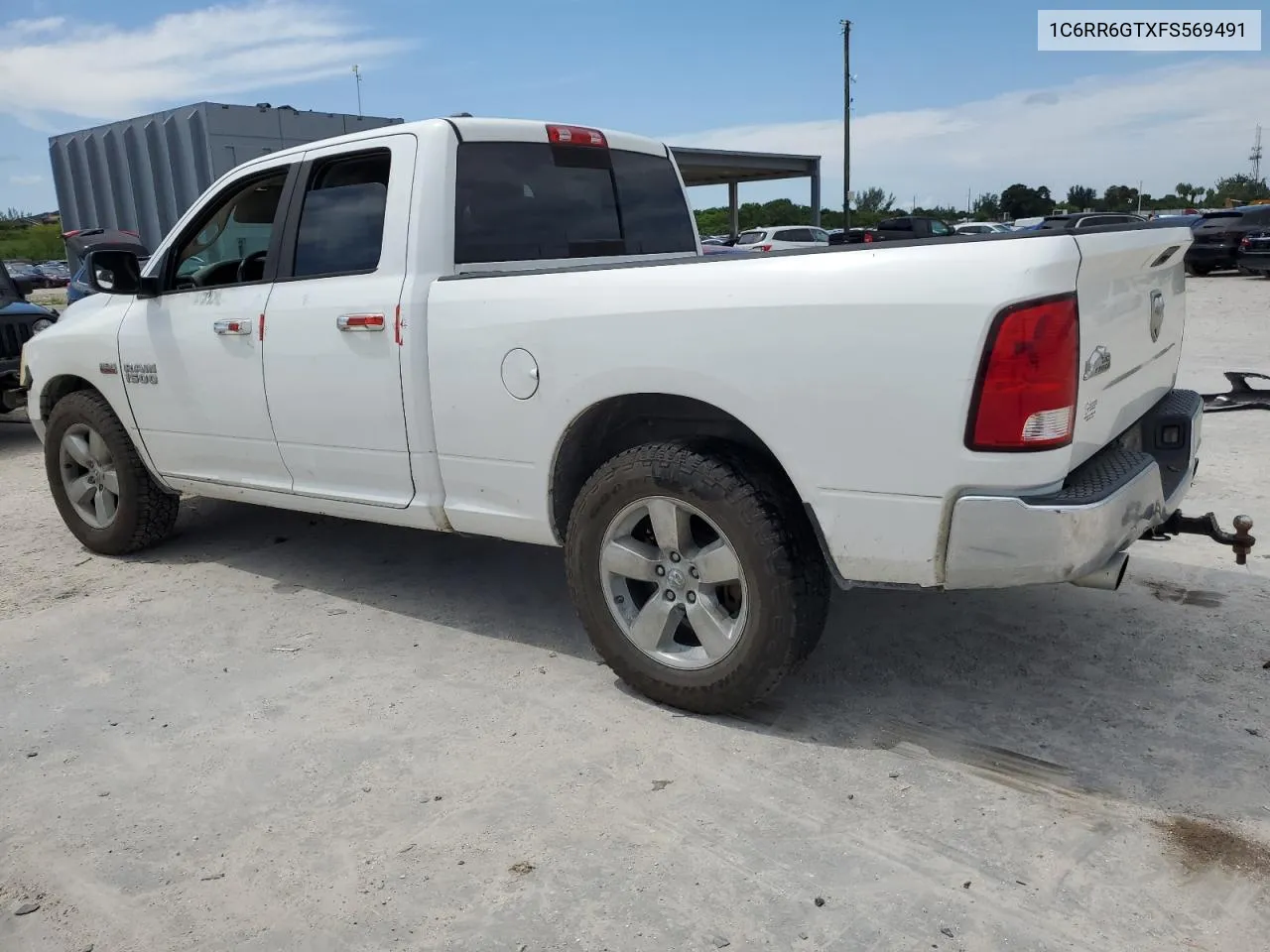 2015 Ram 1500 Slt VIN: 1C6RR6GTXFS569491 Lot: 71792954