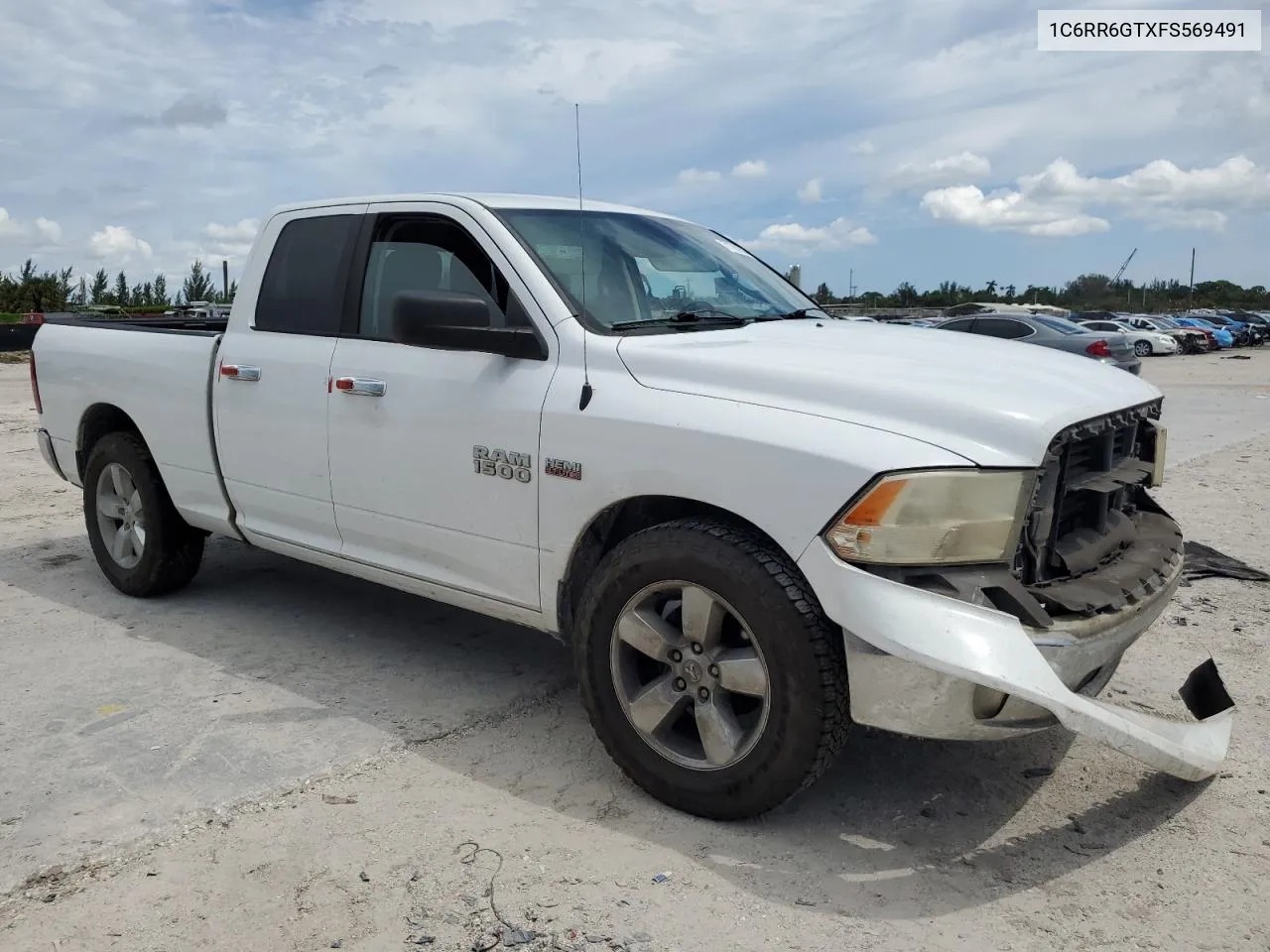 2015 Ram 1500 Slt VIN: 1C6RR6GTXFS569491 Lot: 71792954