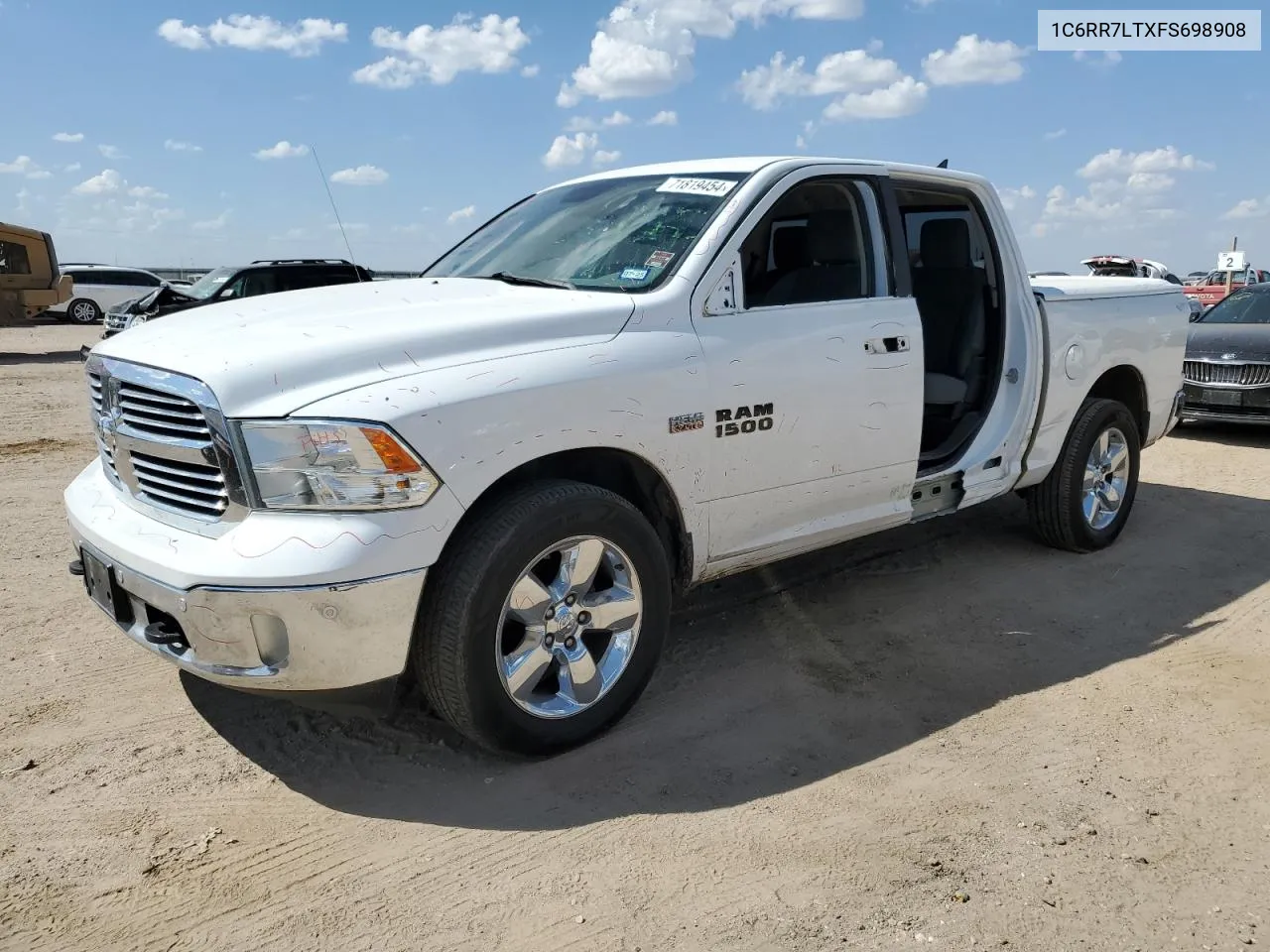 2015 Ram 1500 Slt VIN: 1C6RR7LTXFS698908 Lot: 71819454