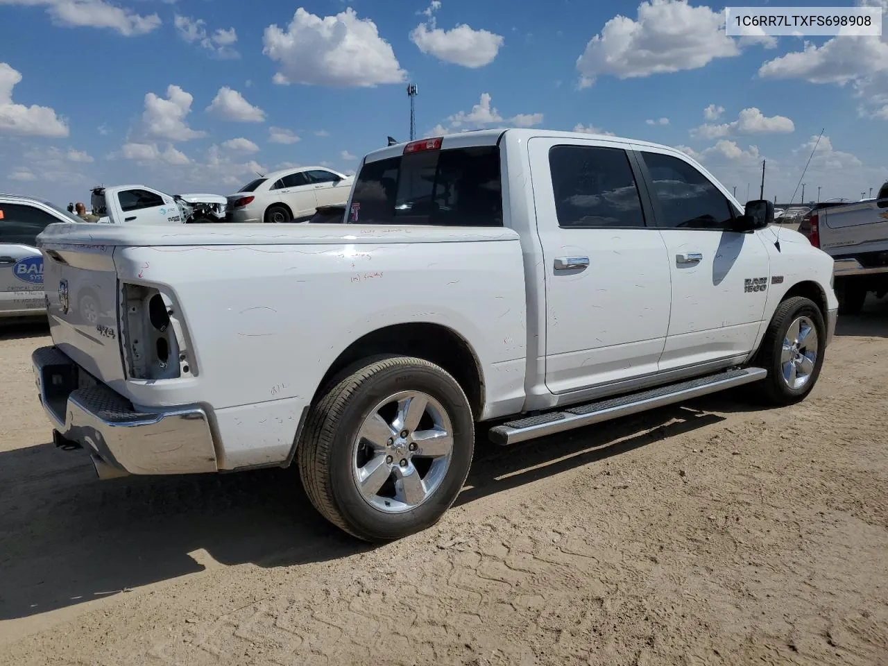 2015 Ram 1500 Slt VIN: 1C6RR7LTXFS698908 Lot: 71819454