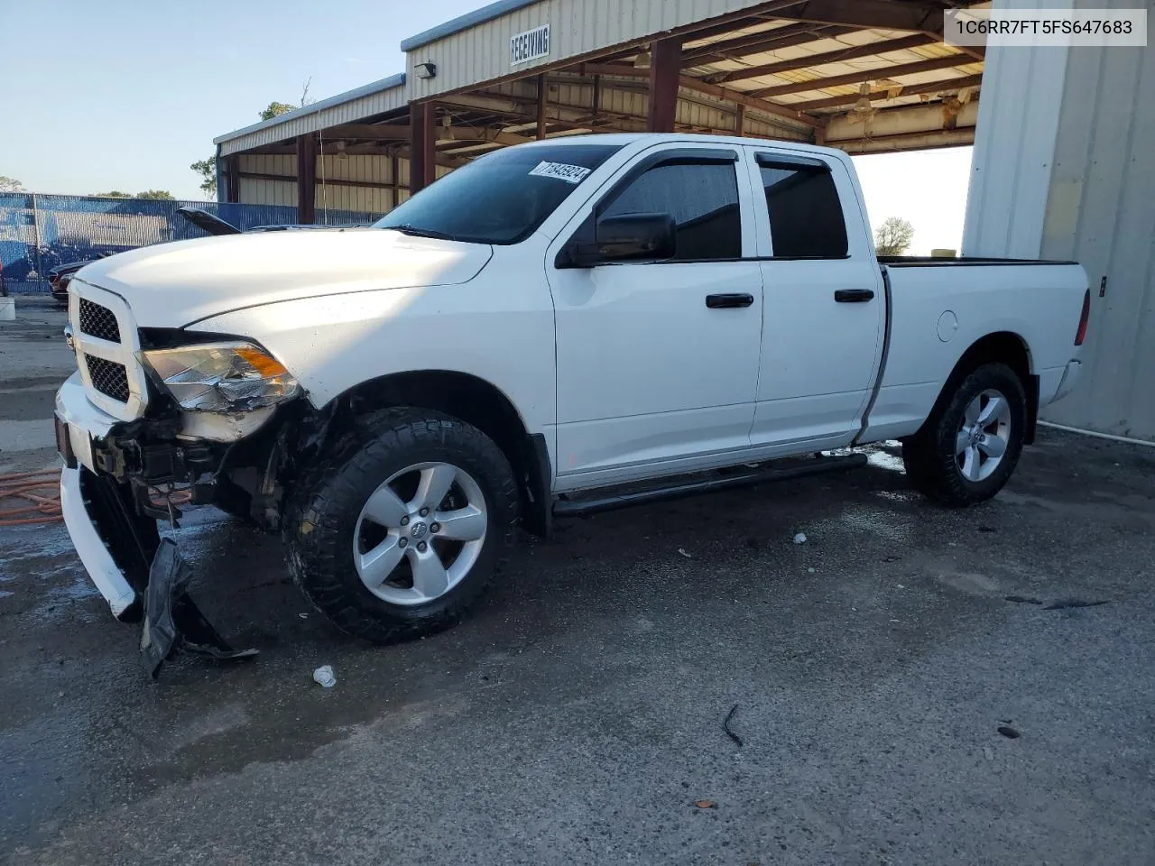 2015 Ram 1500 St VIN: 1C6RR7FT5FS647683 Lot: 71845924