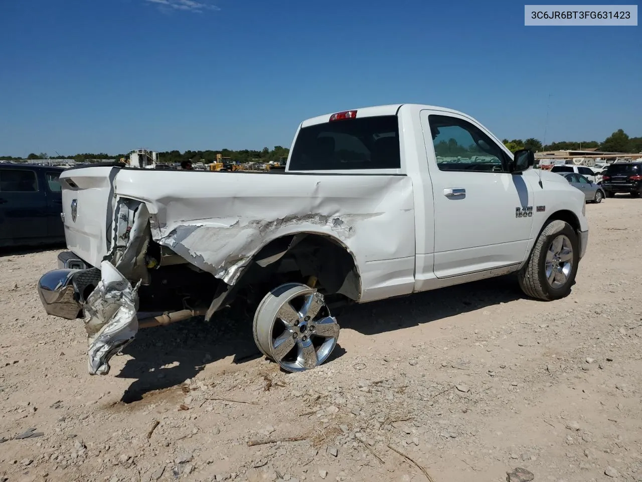 2015 Ram 1500 Slt VIN: 3C6JR6BT3FG631423 Lot: 71877594