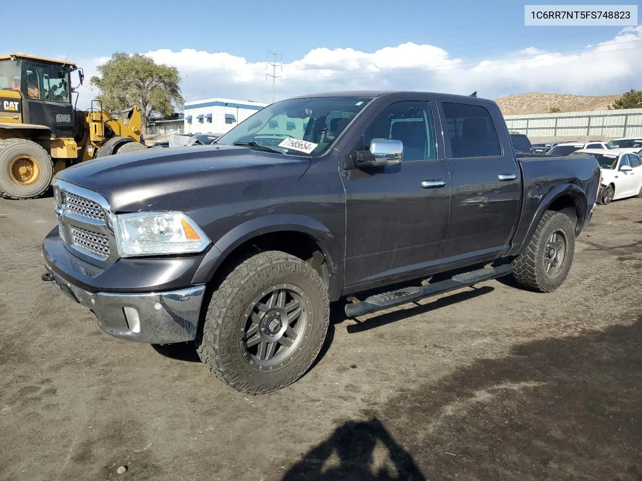 2015 Ram 1500 Laramie VIN: 1C6RR7NT5FS748823 Lot: 71985654