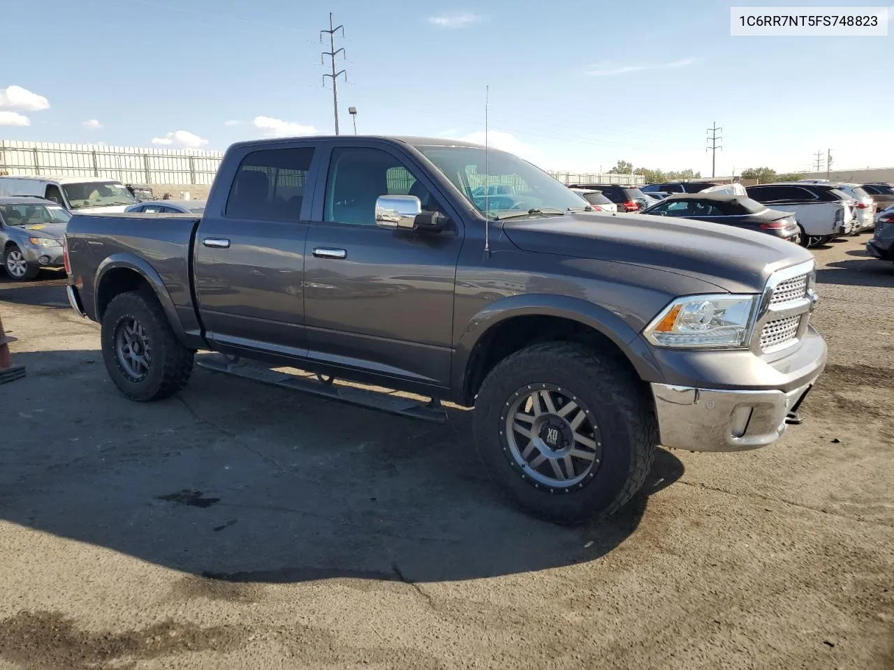 2015 Ram 1500 Laramie VIN: 1C6RR7NT5FS748823 Lot: 71985654