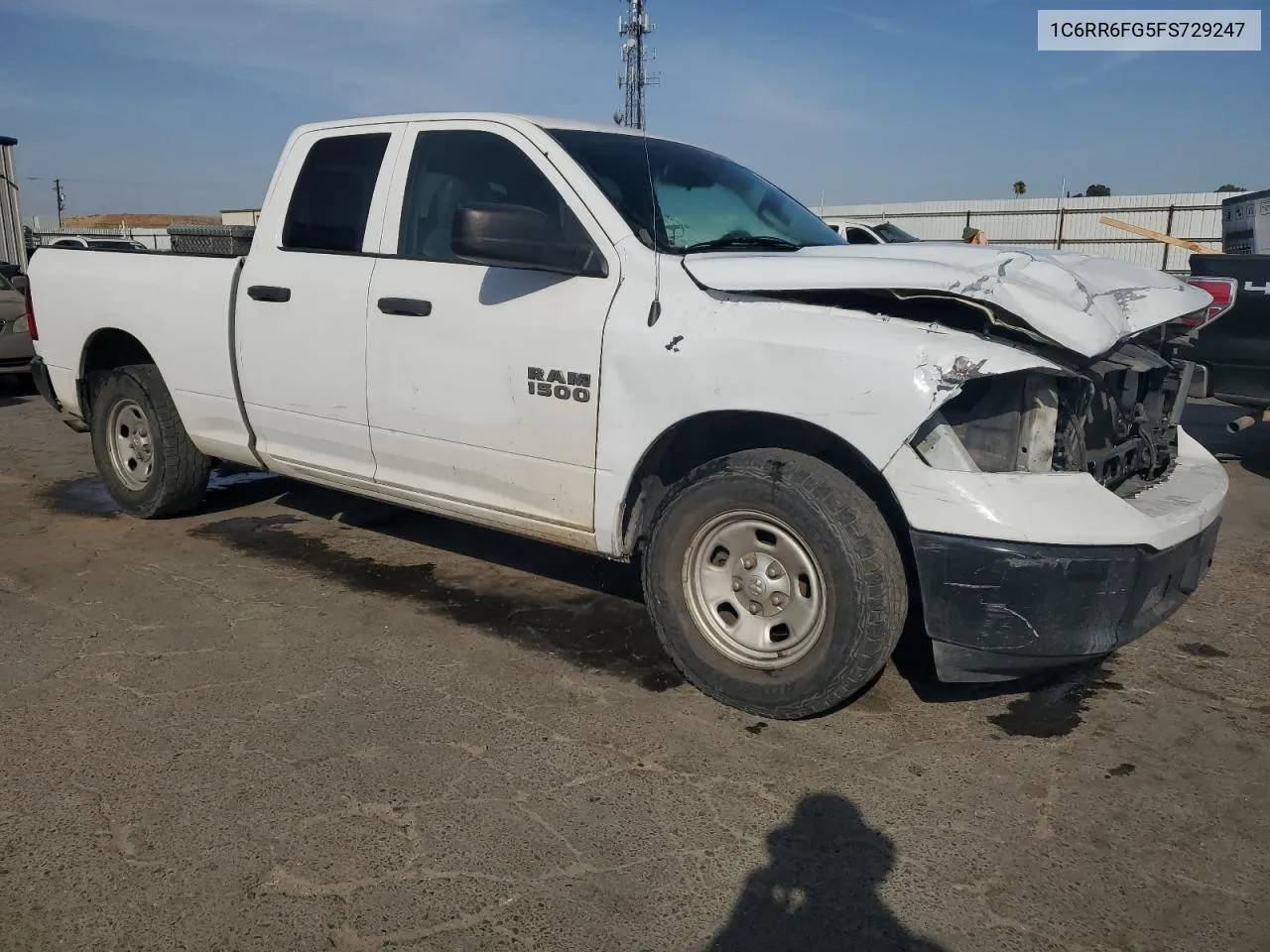 2015 Ram 1500 St VIN: 1C6RR6FG5FS729247 Lot: 72006364