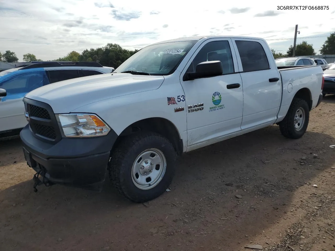 2015 Ram 1500 St VIN: 3C6RR7KT2FG668875 Lot: 72012254