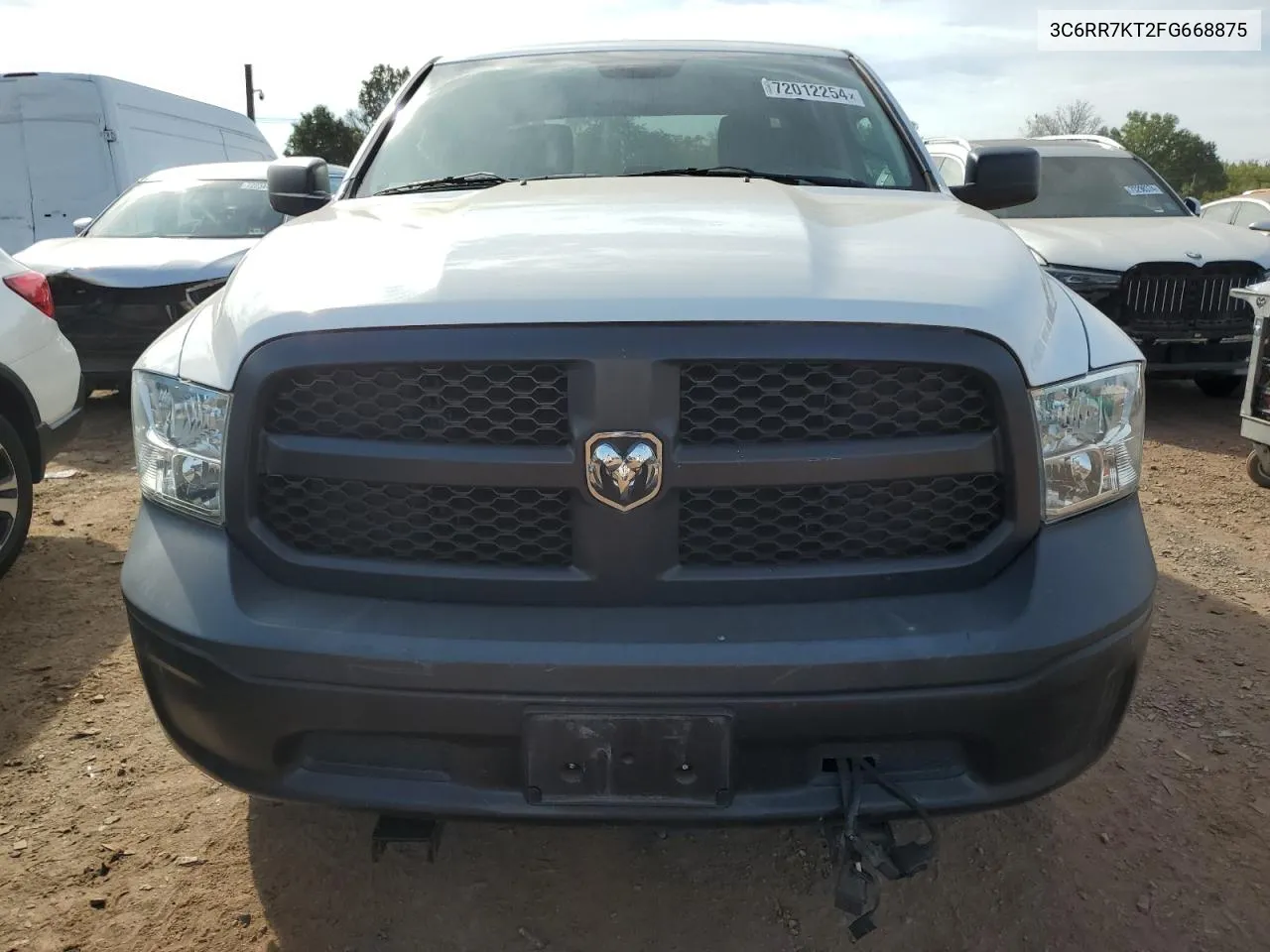 2015 Ram 1500 St VIN: 3C6RR7KT2FG668875 Lot: 72012254