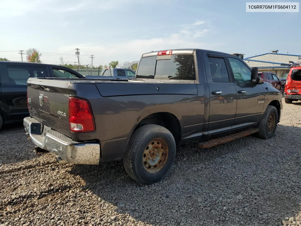 2015 Ram 1500 Slt VIN: 1C6RR7GM1FS604112 Lot: 72047974