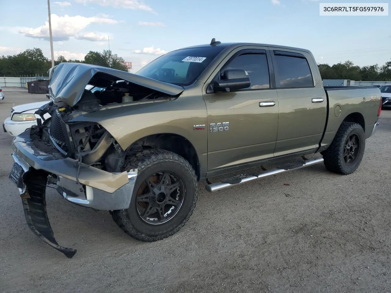 2015 Ram 1500 Slt VIN: 3C6RR7LT5FG597976 Lot: 72073314