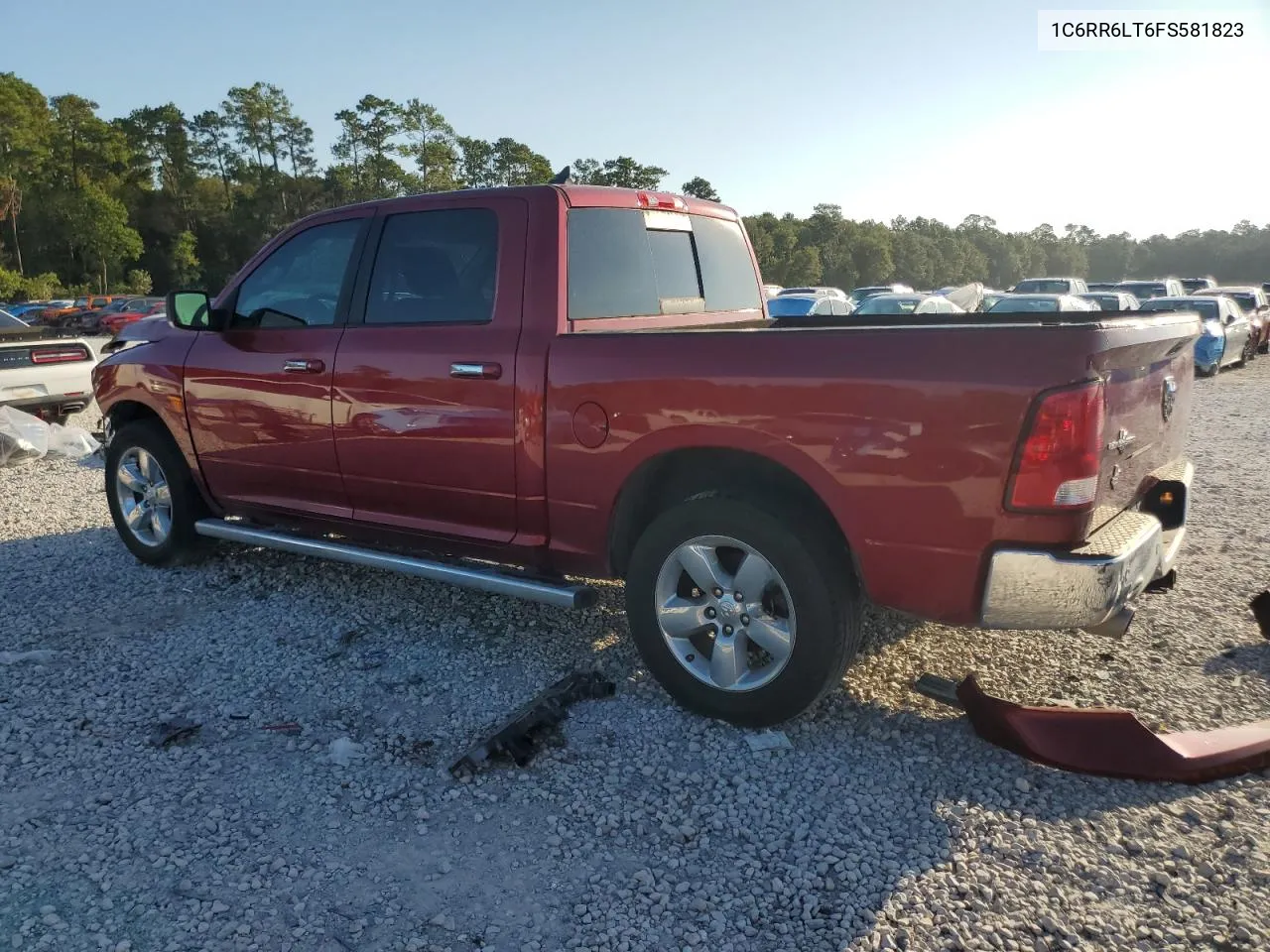 2015 Ram 1500 Slt VIN: 1C6RR6LT6FS581823 Lot: 72235664