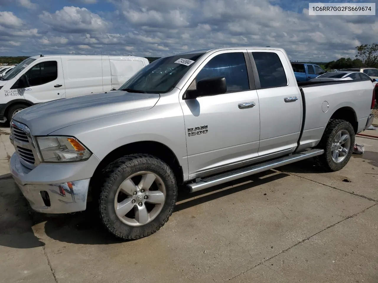 2015 Ram 1500 Slt VIN: 1C6RR7GG2FS669674 Lot: 72450984