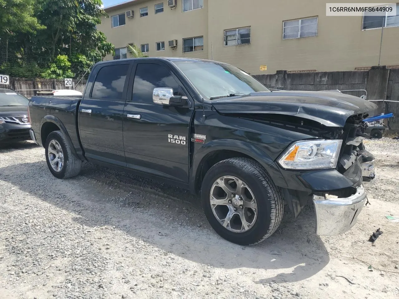 2015 Ram 1500 Laramie VIN: 1C6RR6NM6FS644909 Lot: 72509754