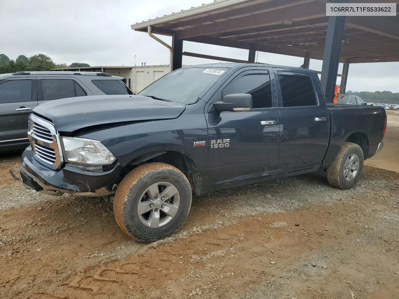 2015 Ram 1500 Slt VIN: 1C6RR7LT1FS533622 Lot: 72520674