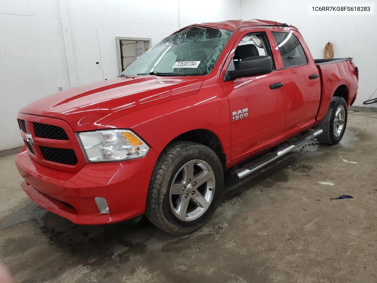 2015 Ram 1500 St VIN: 1C6RR7KG8FS618283 Lot: 72533734