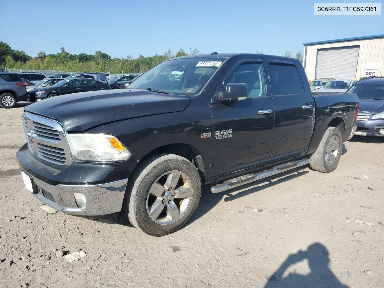 2015 Ram 1500 Slt VIN: 3C6RR7LT1FG597361 Lot: 72581194