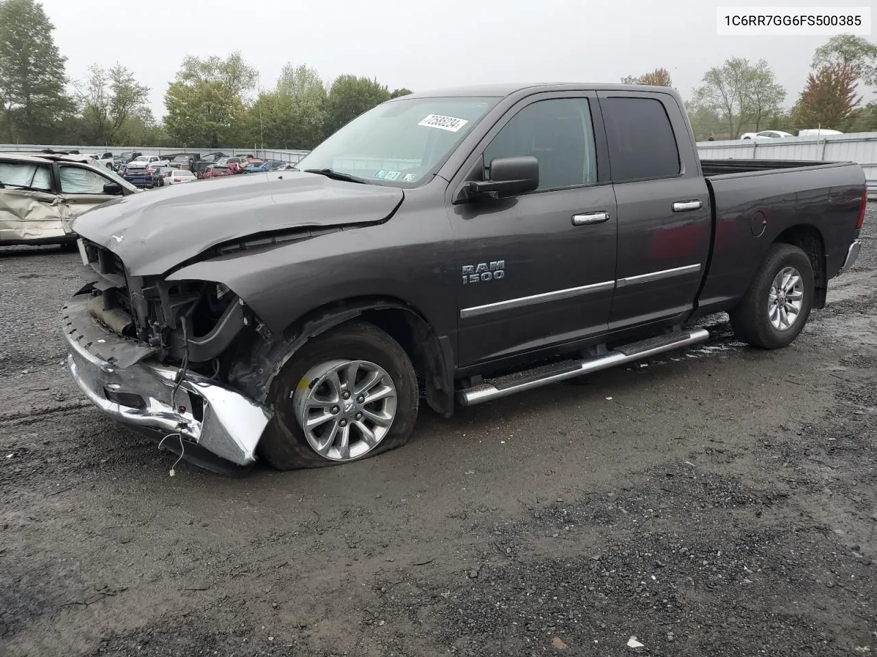 2015 Ram 1500 Slt VIN: 1C6RR7GG6FS500385 Lot: 72585234