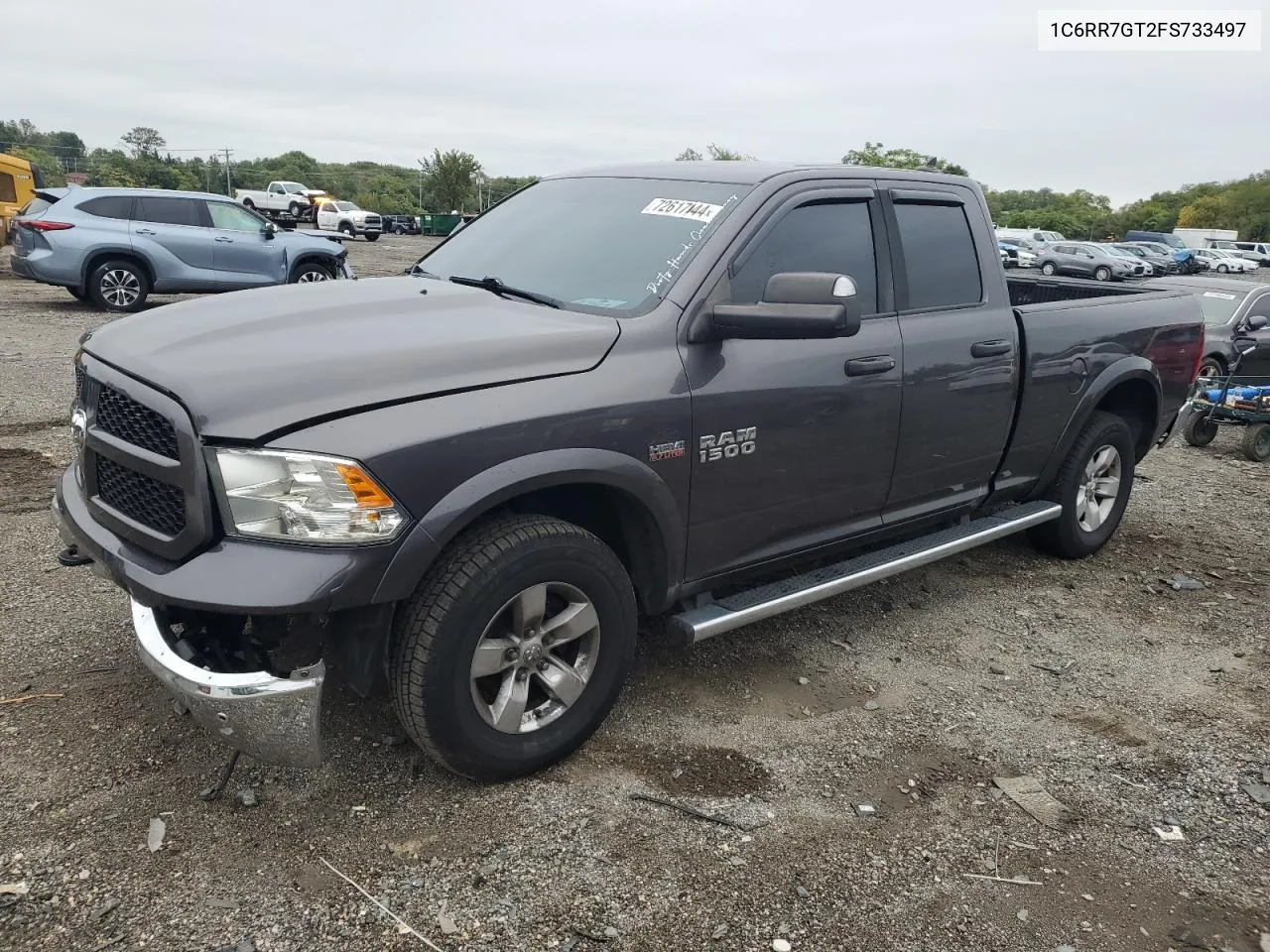 2015 Ram 1500 Slt VIN: 1C6RR7GT2FS733497 Lot: 72617944