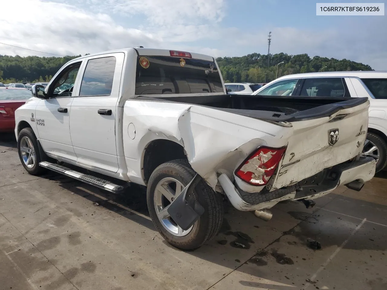 2015 Ram 1500 St VIN: 1C6RR7KT8FS619236 Lot: 72787614